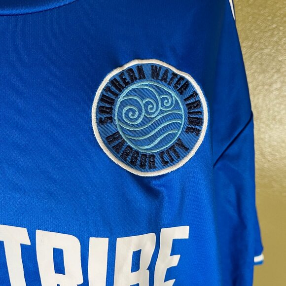The Last Airbender Water Tribe Katara Blue Jersey - Picture 2 of 10